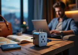 découvrez notre adaptateur universel de voyage, conçu pour vous permettre de vous brancher facilement partout dans le monde. que vous voyagiez en europe, en asie ou en amérique, cet accessoire compact et pratique garantit une compatibilité avec divers types de prises. voyagez l'esprit tranquille et restez connecté avec notre adaptateur fiable et efficace.