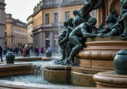 découvrez la magnifique fontaine bartholdi, un chef-d'œuvre d'architecture situé sur la place des terreaux à lyon. plongez dans l'histoire et l'esthétique de ce joyau emblématique qui embellit la ville et attire les passionnés d'art et d'histoire.