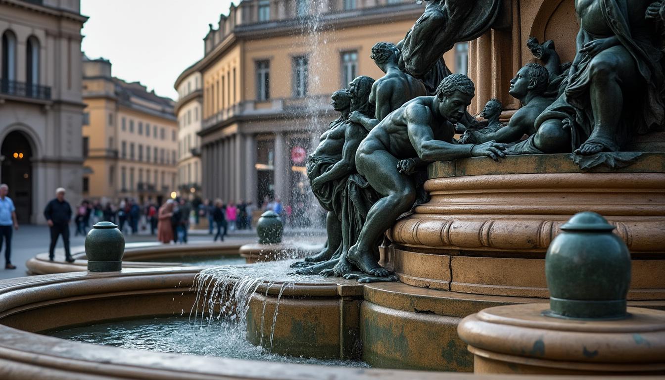découvrez la magnifique fontaine bartholdi, un chef-d'œuvre d'architecture situé sur la place des terreaux à lyon. plongez dans l'histoire et l'esthétique de ce joyau emblématique qui embellit la ville et attire les passionnés d'art et d'histoire.