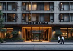 découvrez torre begonias, un impressionnant édifice de 26 étages situé dans le quartier animé de san isidro. cette merveille architecturale allie modernité et style, offrant des vues panoramiques et un cadre de vie exceptionnel au cœur de l'une des zones les plus prisées de la ville.