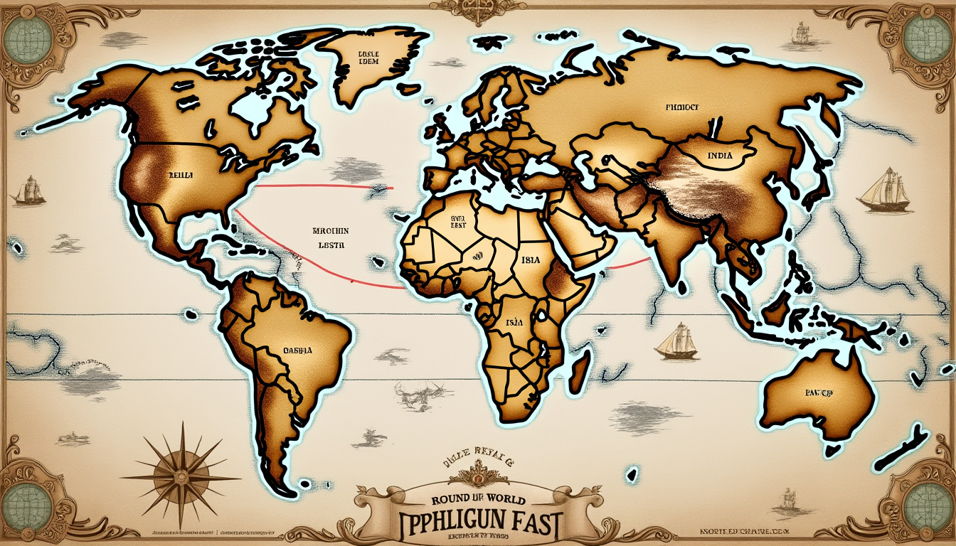 découvrez les aventures fascinantes de phileas fogg à travers son carnet de voyage : suivez ses étapes mythiques et laissez-vous inspirer par ses destinations autour du monde.