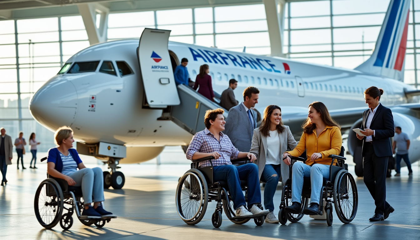 découvrez les avantages d’air france pour les personnes en situation de handicap : tarifs adaptés, accompagnement personnalisé et services pour faciliter tous vos voyages.