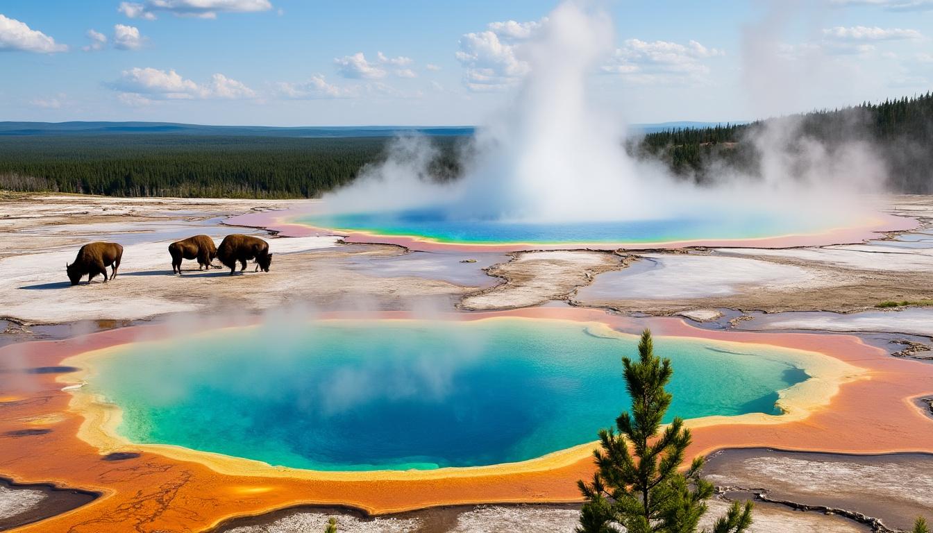 préparez votre road trip idéal à yellowstone en 4 jours : itinéraire détaillé, conseils pratiques et incontournables pour profiter pleinement du parc national. partez à l’aventure en toute sérénité !