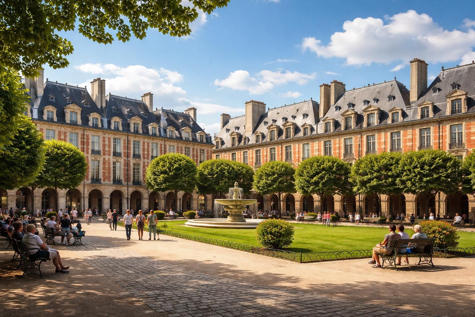 découvrez les horaires d'ouverture de la place des vosges et préparez votre visite grâce à notre guide complet dédié aux visiteurs.