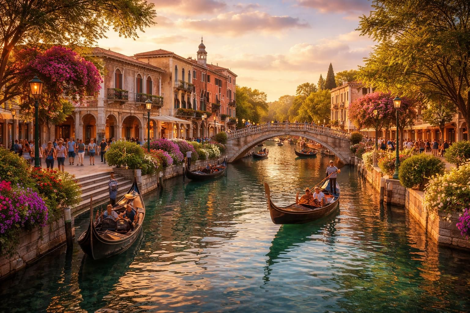 plongez dans l'univers magique du parc vénitien et vivez une escapade inoubliable pleine de découvertes et d'aventures.