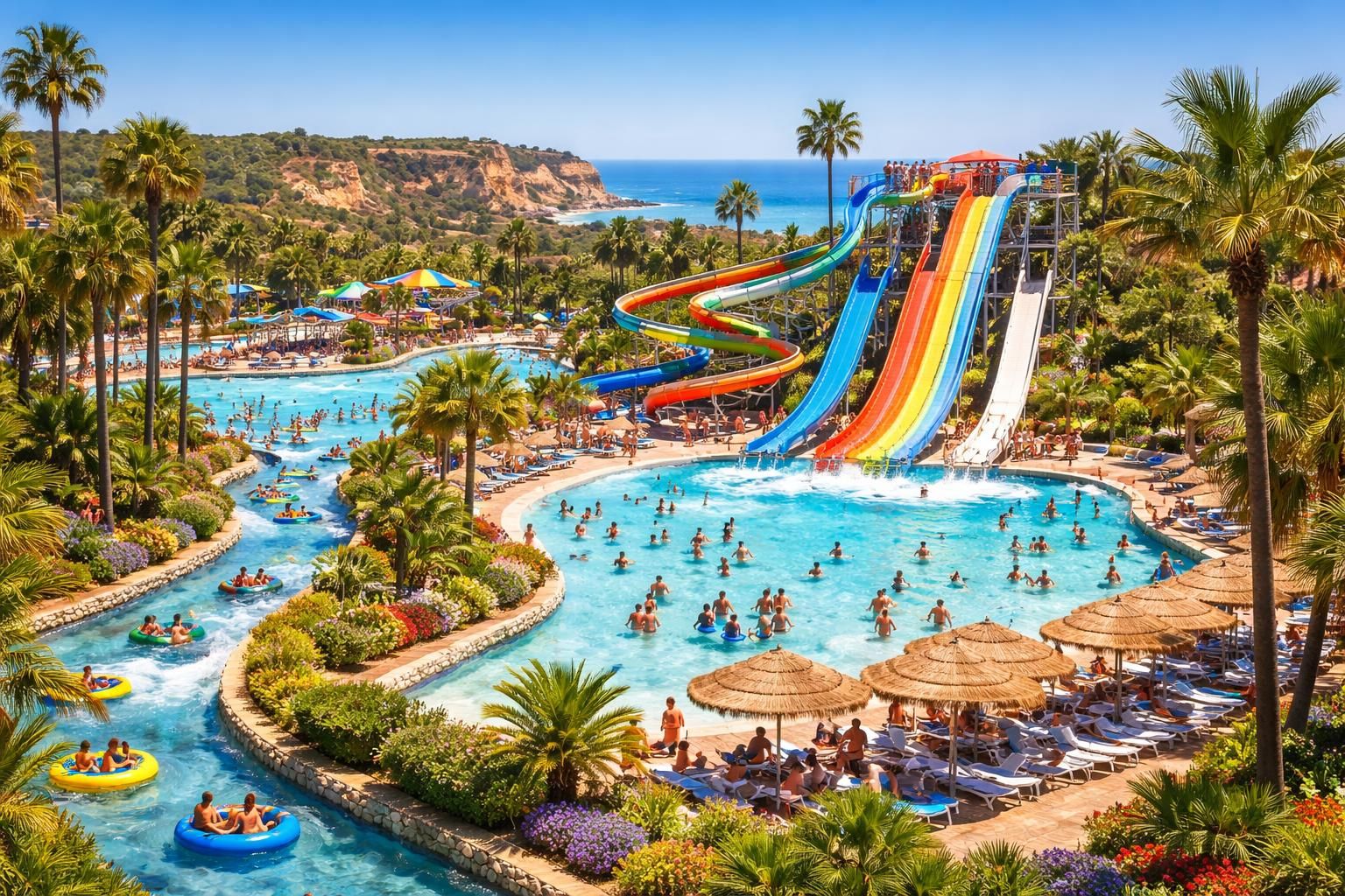 découvrez les tarifs attractifs et les nombreuses attractions d'aquashow park algarve pour une journée inoubliable en famille ou entre amis.