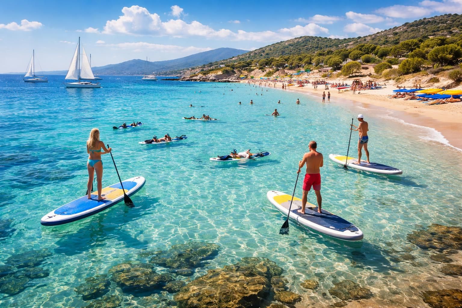 découvrez les activités nautiques incontournables à spiaggia le saline : plongée, paddle, voile et bien plus pour des moments inoubliables au bord de l'eau.