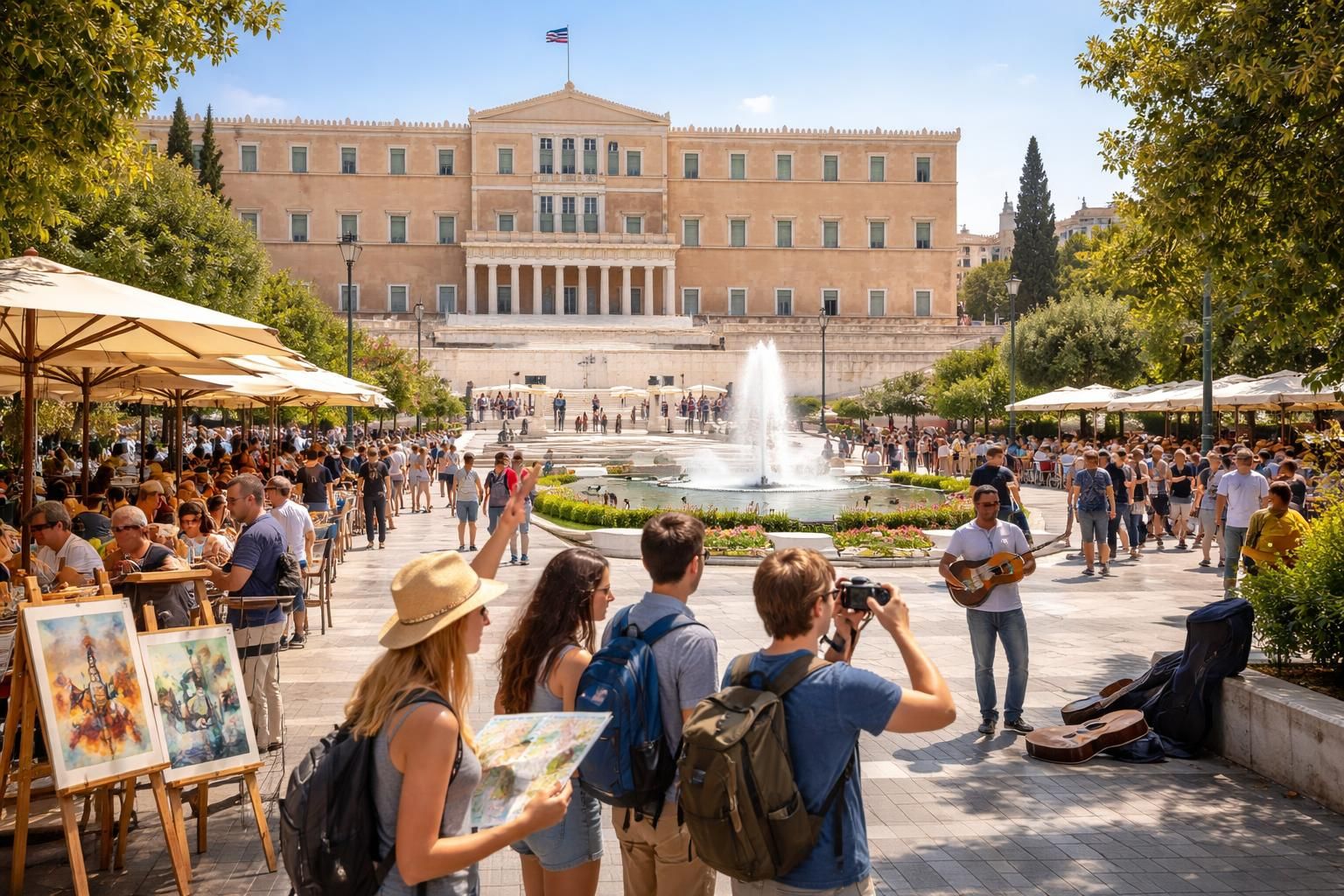 découvrez les meilleures activités à faire autour de la place syntagma lors de votre visite, entre visites culturelles, shopping et dégustation de spécialités locales.