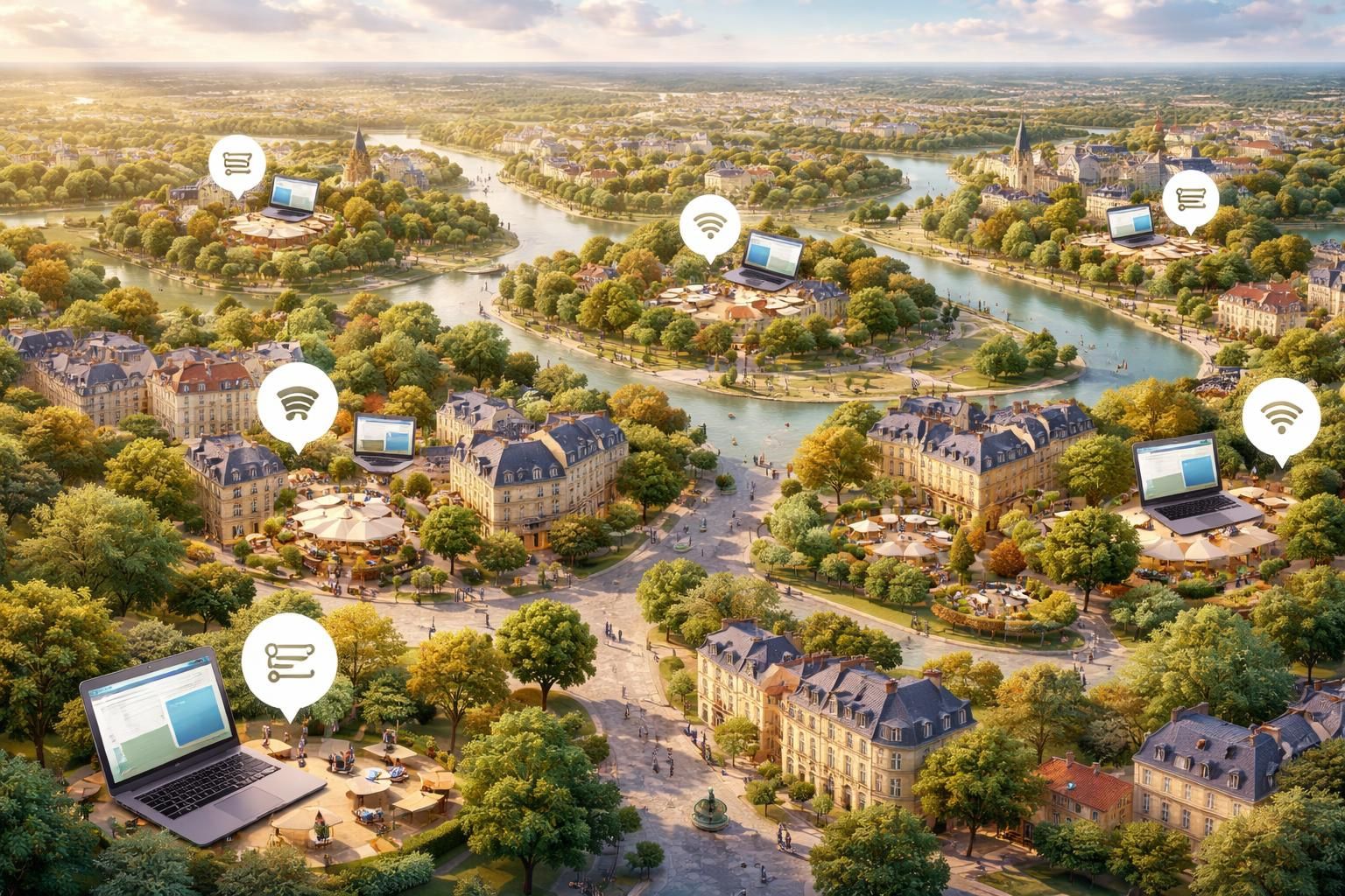 découvrez notre évaluation des meilleures villes en île-de-france pour le télétravail, alliant qualité de vie, connectivité et infrastructures adaptées.