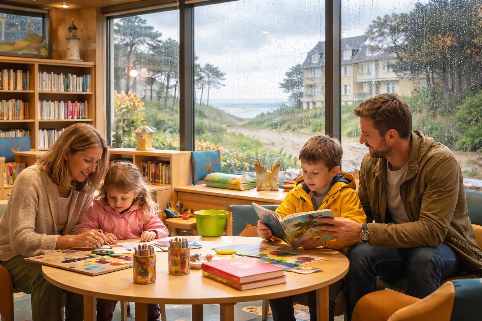 découvrez des activités adaptées aux enfants à hardelot quand il pleut. notre guide ultime vous propose des idées ludiques et culturelles pour profiter pleinement malgré la météo.