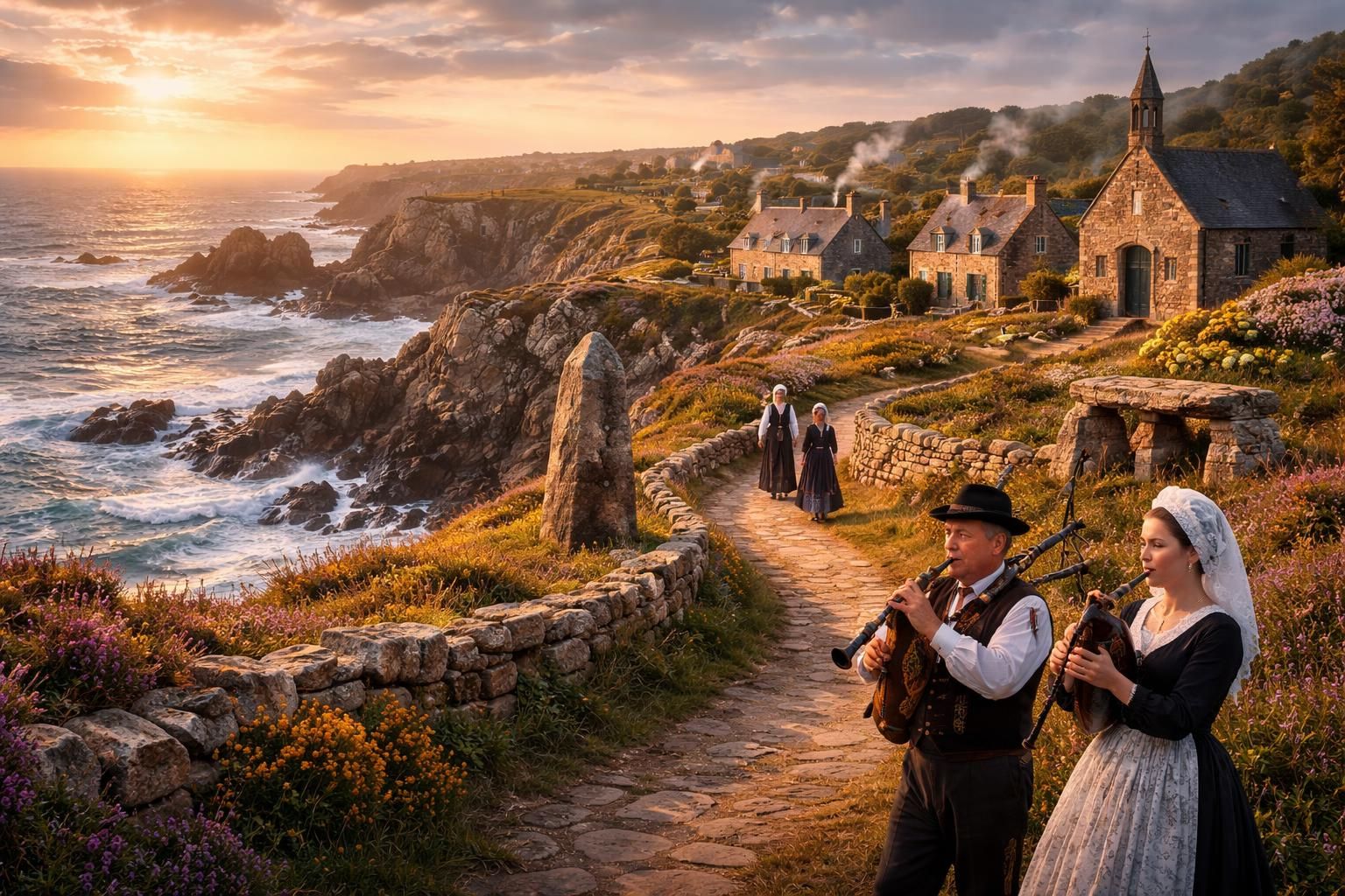découvrez les plus beaux endroits de bretagne et plongez au cœur de la magie de la culture bretonne, entre paysages enchanteurs, traditions authentiques et patrimoine riche.