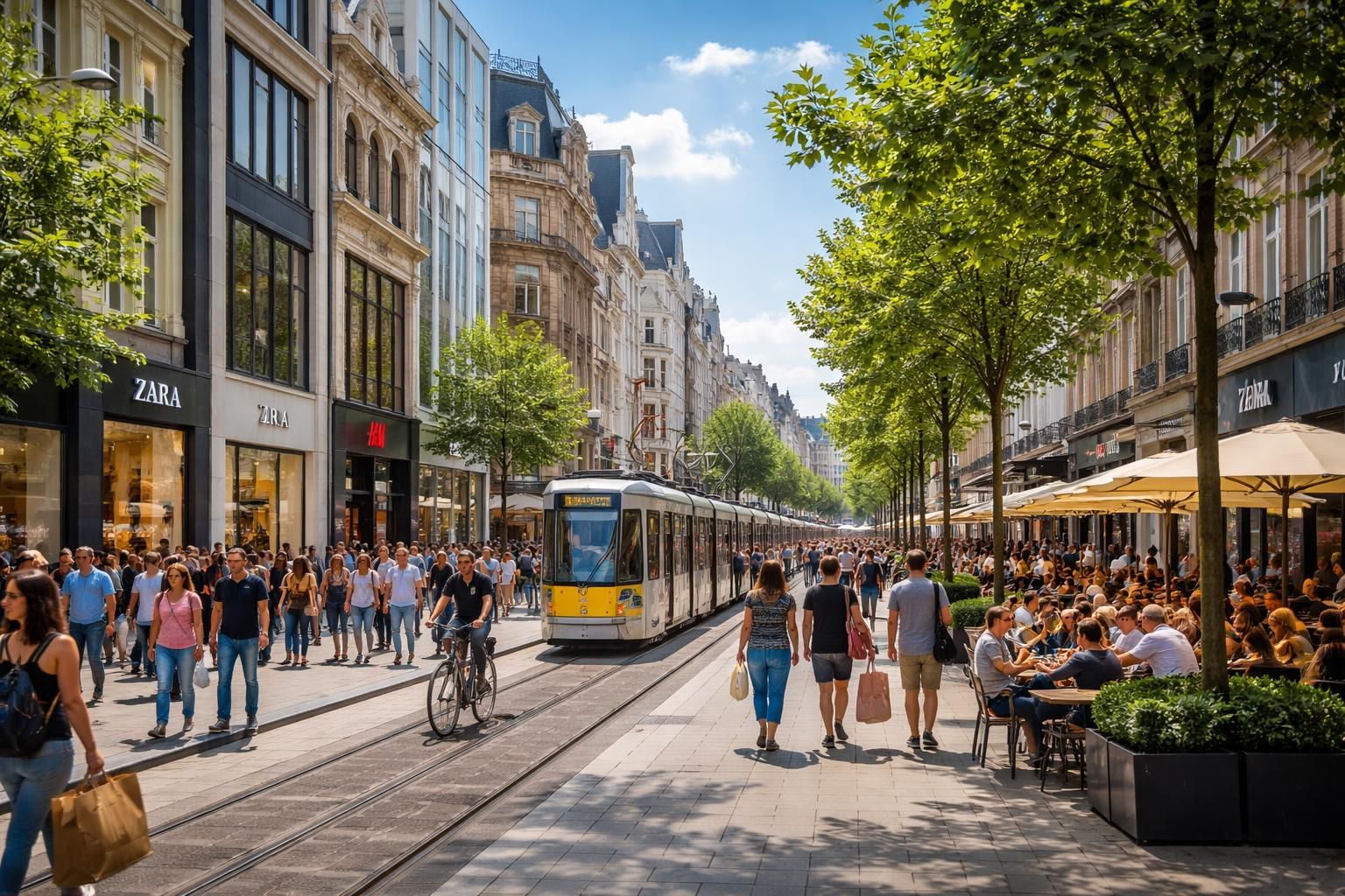 découvrez comment la rue neuve à bruxelles est devenue une destination incontournable, alliant shopping, culture et ambiance unique au cœur de la capitale belge.