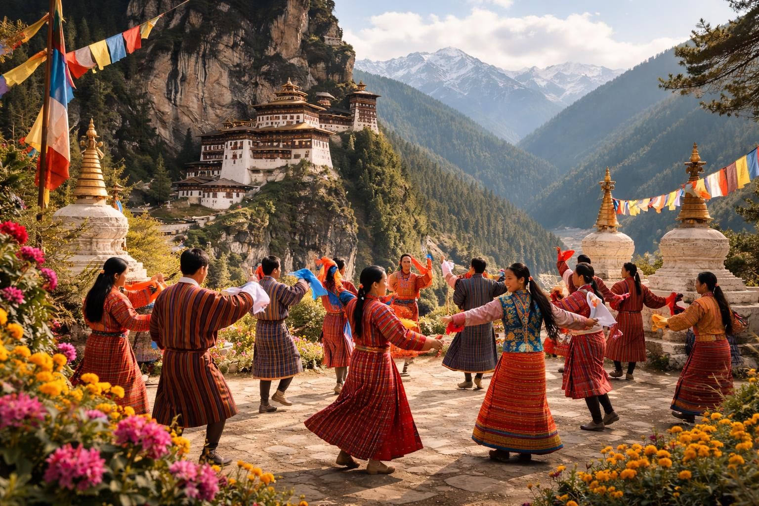 découvrez les aspects essentiels de la culture et des traditions bhoutanaises pour préparer votre voyage et vivre une expérience authentique au bhoutan.