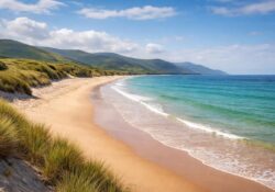 explorez rossbeigh strand en irlande, un lieu exceptionnel aux paysages naturels préservés, plages immaculées et panoramas à couper le souffle.