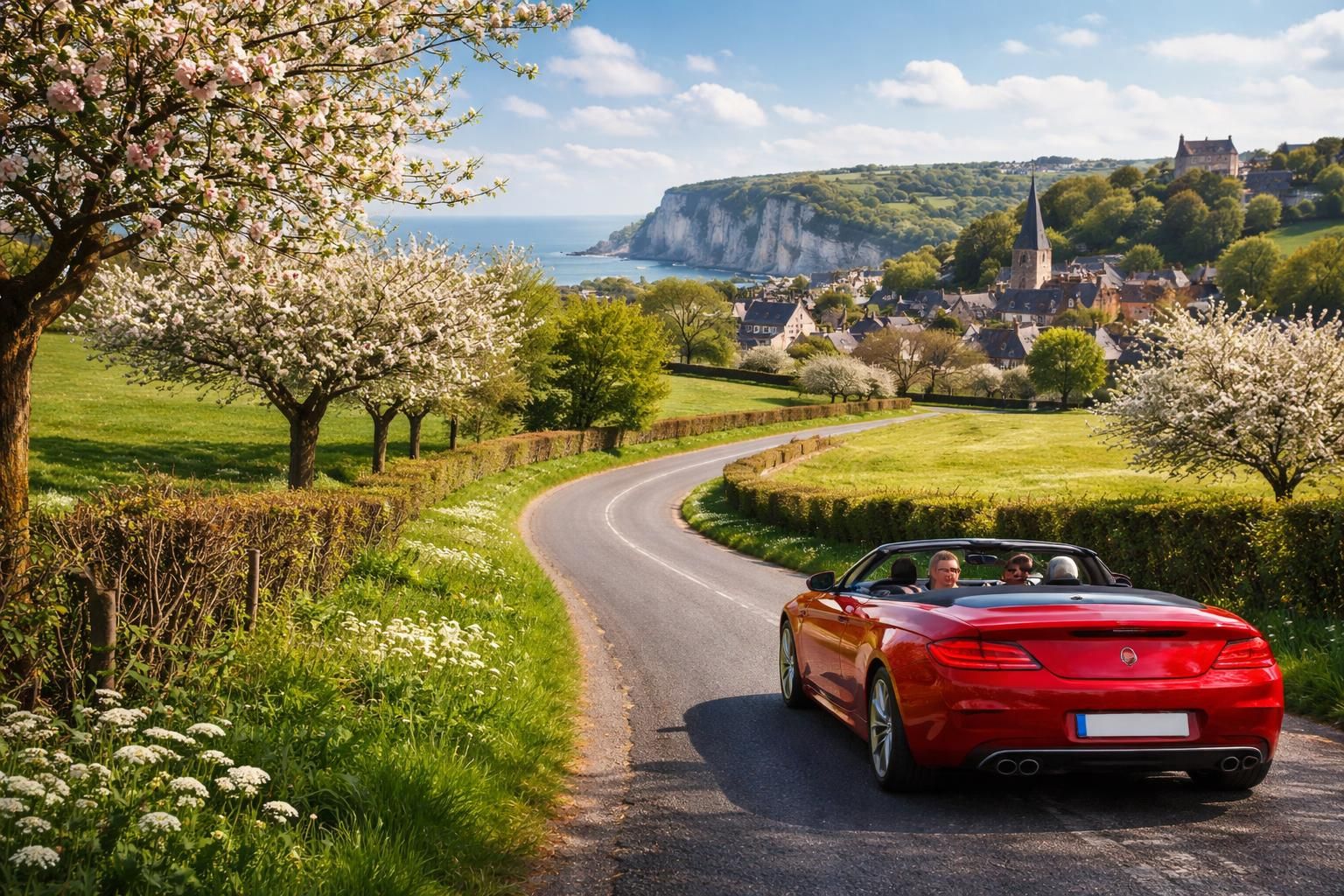 partez à la découverte des plus beaux circuits en normandie en voiture et vivez un road trip inoubliable à travers paysages magnifiques, villages pittoresques et sites historiques.