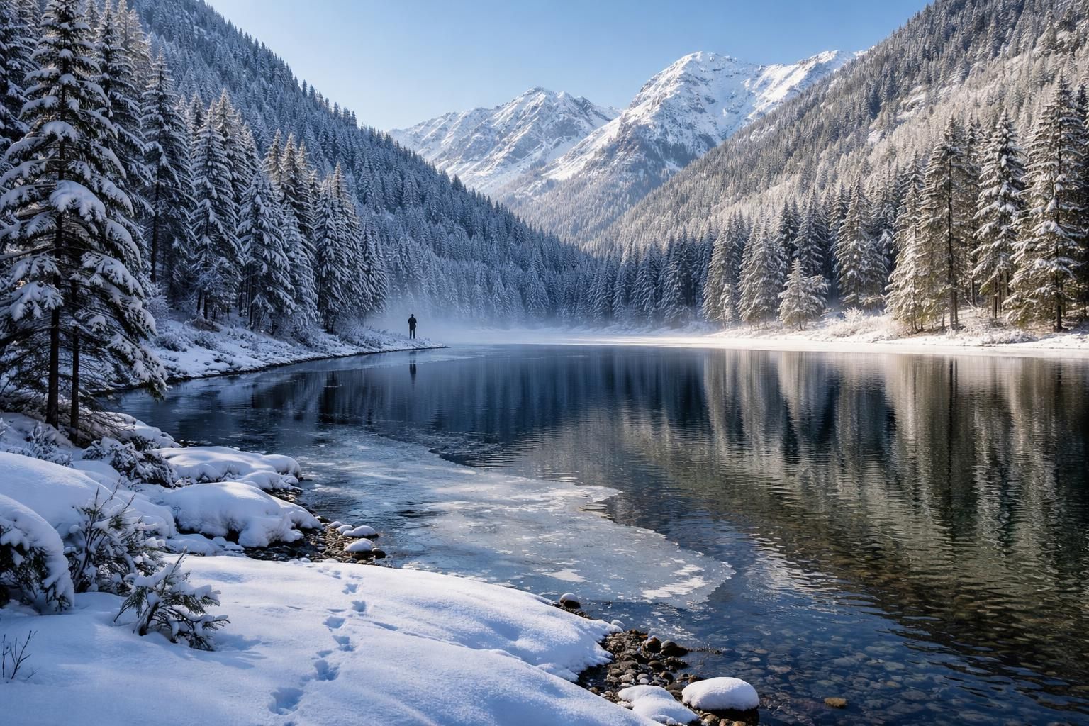 découvrez l'histoire fascinante du lac de bethmale en hiver, un lieu où légendes mystérieuses et réalité captivante se mêlent pour émerveiller les visiteurs.