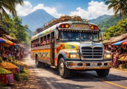 découvrez le guatemala autrement en voyageant à bord des célèbres chicken buses, un moyen authentique et coloré de parcourir le pays et d'explorer ses richesses culturelles.